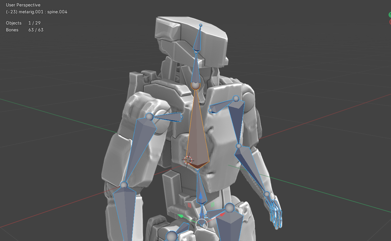 Medium TAC sculpt in Blender