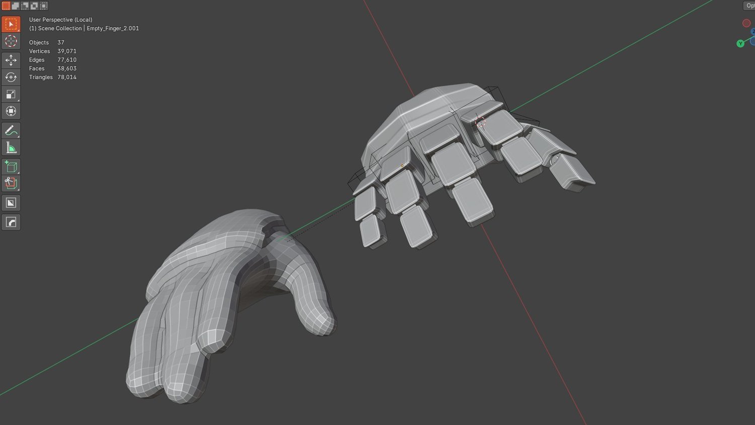 Development progress screenshot
