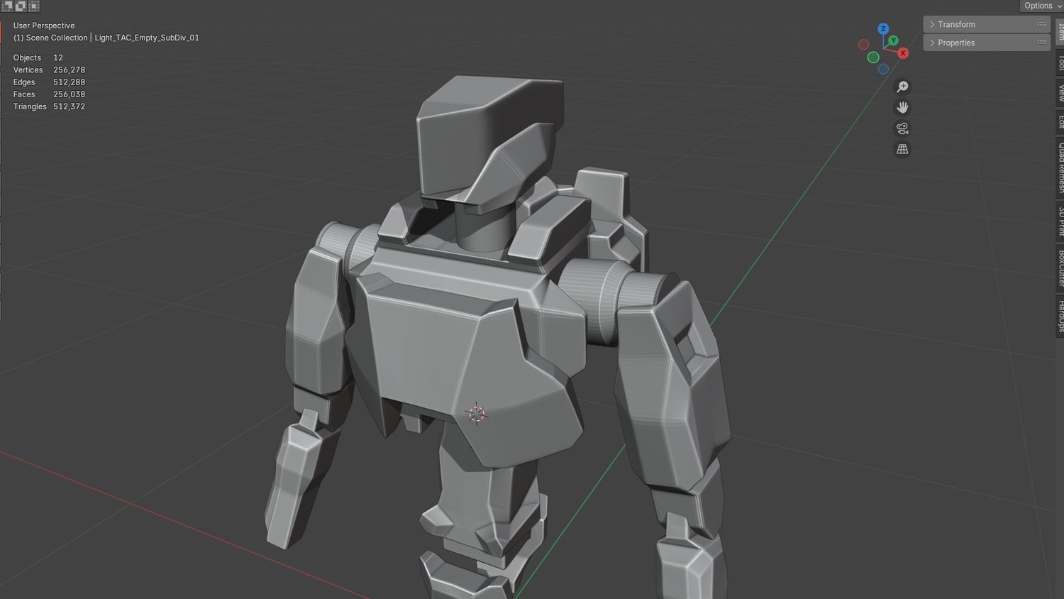 Development progress screenshot