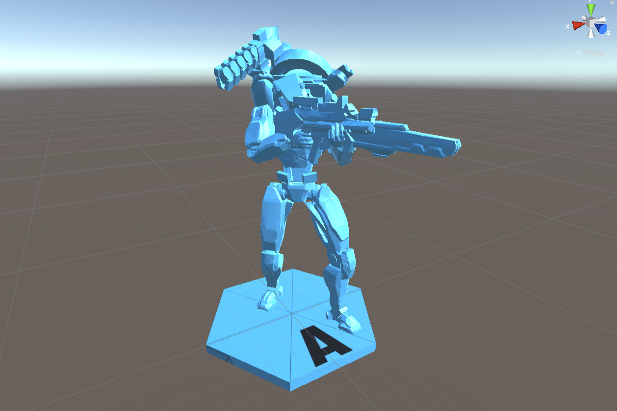 Medium TAC loaded into Unity