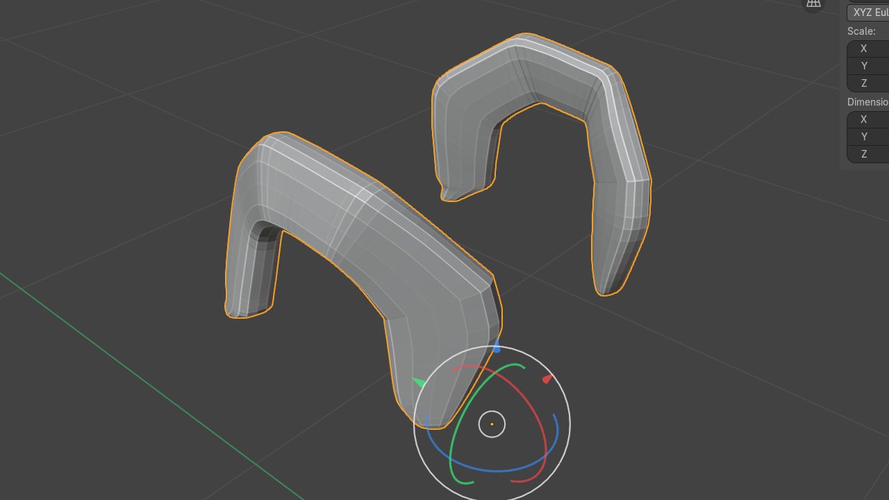 Hard surface modeling progress