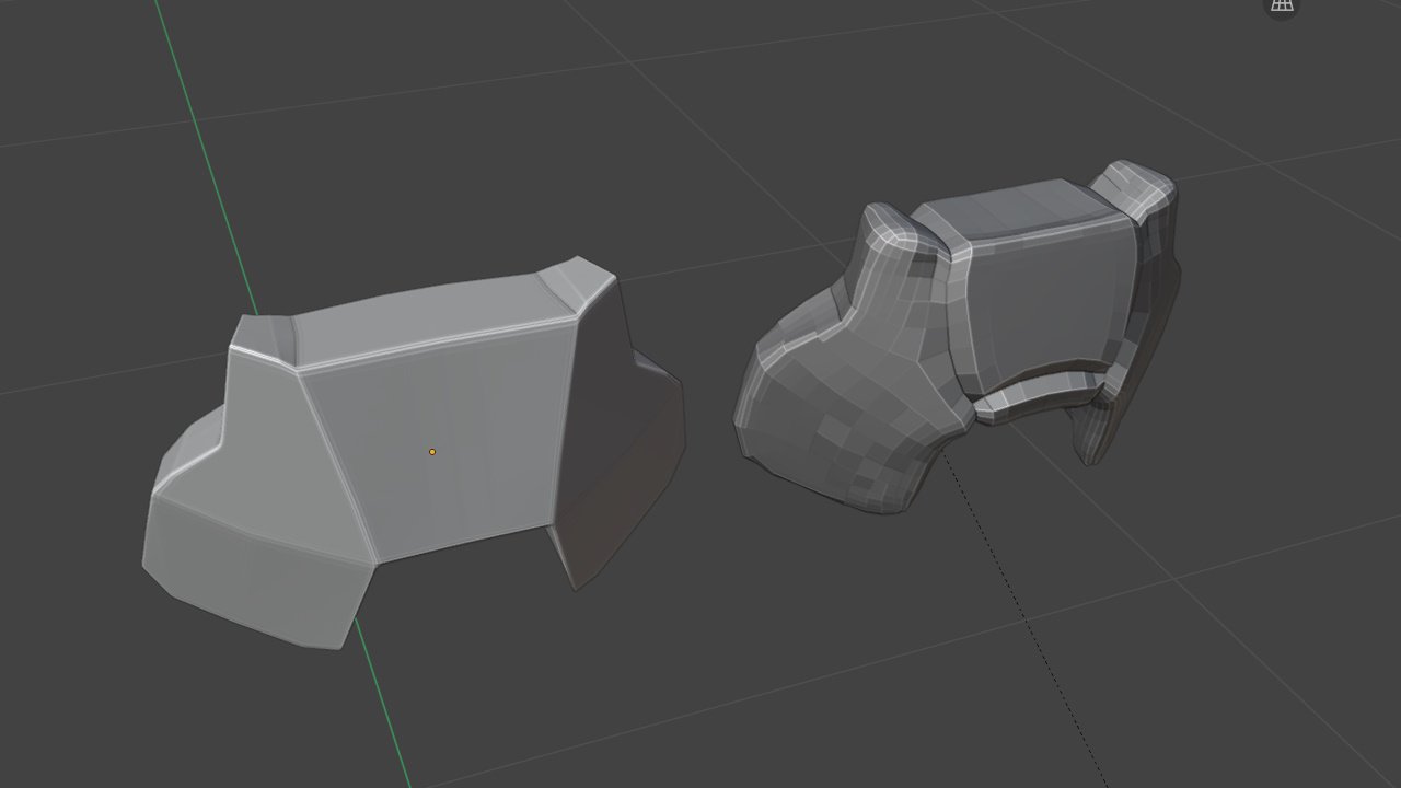 Sci-fi hard surface modeling